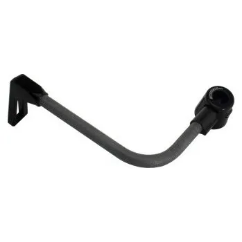 Lever guard ACCOSSATO with black hose and joint left, carbon DE007-046-TP-16