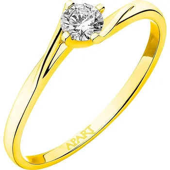 Prsten Zlatý prsten s briliantem - 0,24 ct - ryzost 585 - 101.148