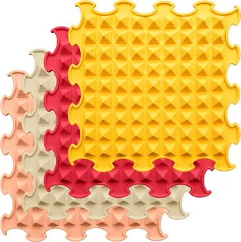 ortopedická podložka Ortoto Masážní ortopedické podložky Malé pyramidy - měkké Smetanová