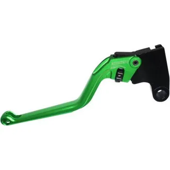 Spojková páčka ACCOSSATO fixed CNC-worked aluminium, green EST333PG