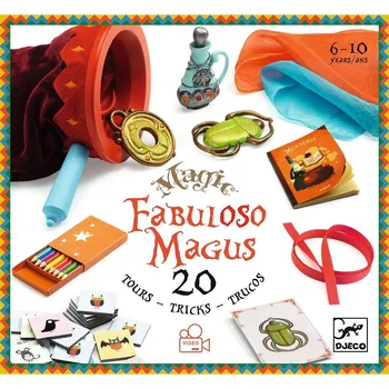kreativní sada Djeco Magic - Fabuloso Magus - sada 20 kouzelnických triků