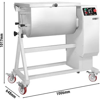 Míchadlo G.Gastro Elekrický mixér na maso - 64L - 62kg - 2,2kW