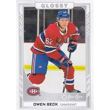 Sběratelská karetní hra insert RC karta OWEN BECK 23-24 UD Ser. 2 OPC Glossy číslo R-29