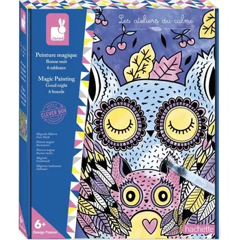 Výtvarná sada Dětský ateliér maxi - magické malování vodou - zvířata v noci