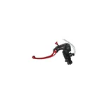 Clutch master cylinder ready to brake ACCOSSATO 16x16 with red folding lever (nut + lever) CY098R-C-RST