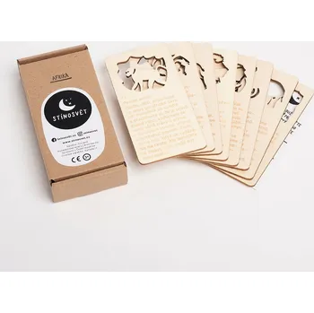 Dřevěná hračka Afrika