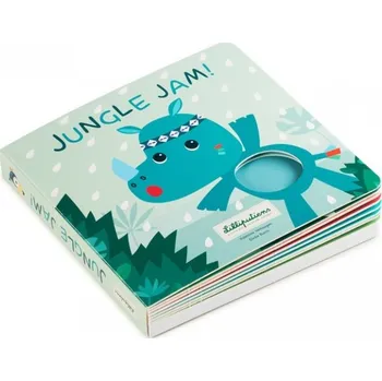 Hračka pro nejmenší Lilliputiens - Hmatová a zvuková kniha - V džungli