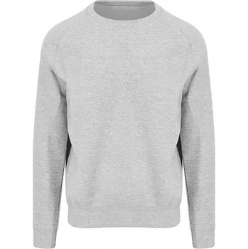 Pánská mikina Just Hoods Teplá mikina přes hlavu z robustní tkaniny 330 g/m Barva: šedá melír, Velikost: XL JH130