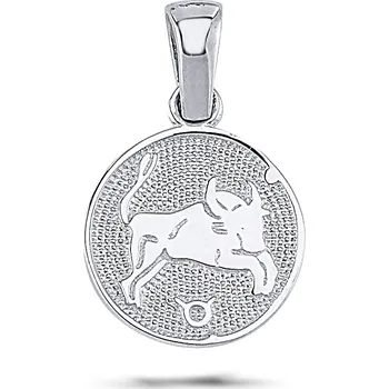 Přívěsek Lillian Vassago Zlatý přívěsek znamení Býk LLV03-GP001-Býk Barva zlata: Bílá