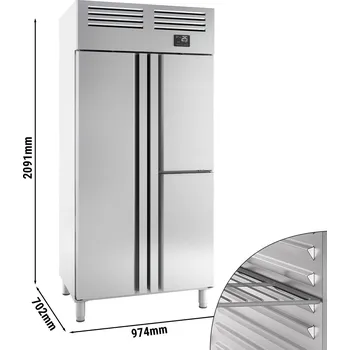 Lednice G.Gastro Lednice (GN 1/1) - se 3 dveřmi