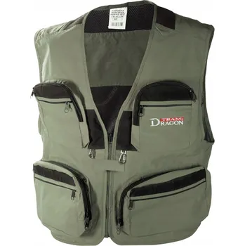 Rybářské oblečení DRAGON Vesta pro rybáře TD20 Velikost: M