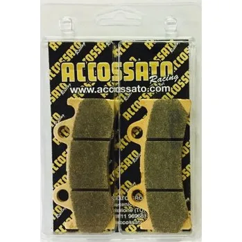 Brzda pro motocykl Brzdové destičky ACCOSSATO AGPA196 EV1