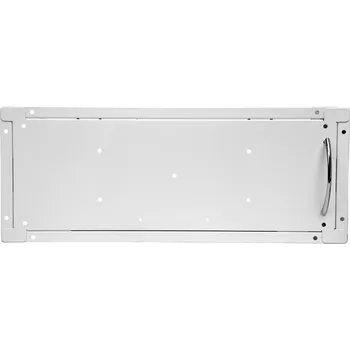 Ventishop KRDHb 500x200 kovová revizní dvířka po obklad s vertikálním madlem, bílá