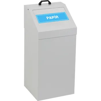 Popelnice HAPPY END Kovový výklopný koš 100 l - PLN 5111