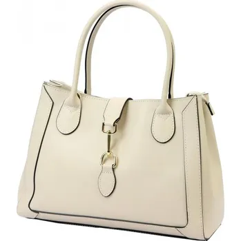 Kožená kabelka Luka 24-029 PELLAMI - béžová