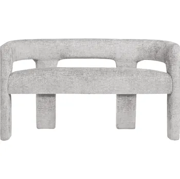 Livin Hill Lavice s opěradlem LEITH LET71BG | stříbrnošedá