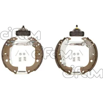 Brzdový systém Sada brzdových čelistí CIFAM 151-090