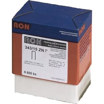 Hřebík Ron sponka 343/15 zn m 9.600 ks