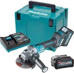 Makita Aku úhlová bruska GA023GM201 s regulací 125mm Li-ion XGT 40V/4,0Ah