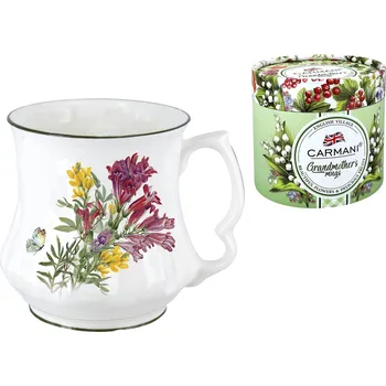 Babiččin porcelánový hrnek Polní květiny CARMANI - 400 ml