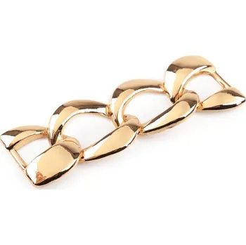 Řetízek Designový řetízek na zdobení oděvů, doplňků a plavek 2,1x6,2 cm 2 růžové zlato