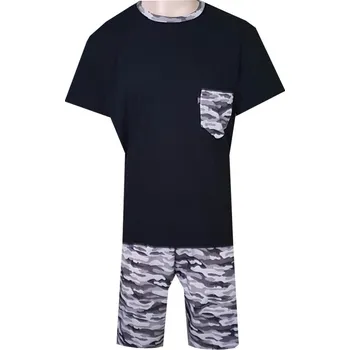 Pánské pyžamo Pánské Vojenské Pyžamo Krátké FOLTÝN PK 317 Velikost: XL