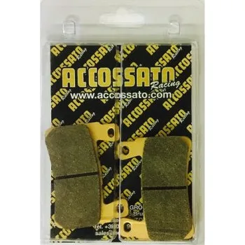 Brzda pro motocykl Brzdové destičky ACCOSSATO AGPA140 EV2