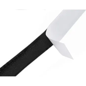 Zip Suchý zip háček samolepicí šíře 20 mm NÁVIN 25 METRŮ - černá