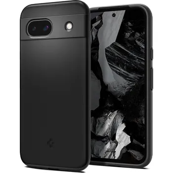 Pouzdro na mobilní telefon Kryt na mobil Spigen Thin Fit Black Google Pixel 8a