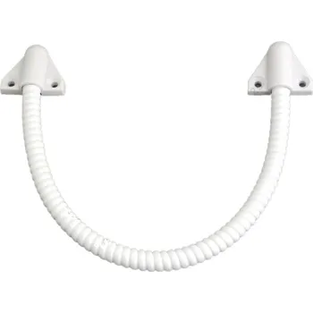 Zavírač dveří Pancéřová hadice bílá