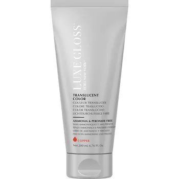 Barva na vlasy Ecru New York Luxe Gloss transluscentní barva na vlasy 200 ml Copper + Prodloužená možnost vrácení zboží do 30 dnů.