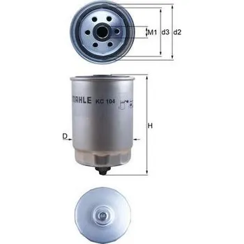 Palivový filtr palivovy filtr KNECHT KC 104