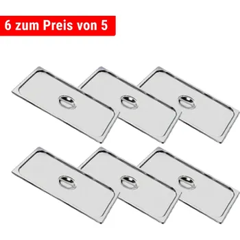 Dóza na potraviny G.Gastro Víko GN z nerezové oceli 1/1