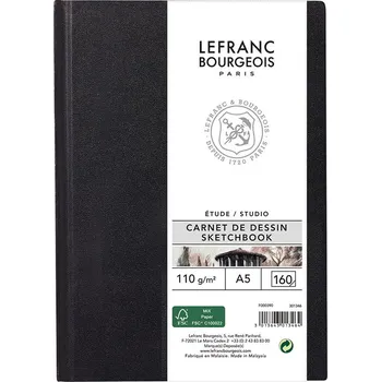 Skicák Lefranc Bourgeois Studio Sketchbook 110 g/m2, 160 stran - A5
