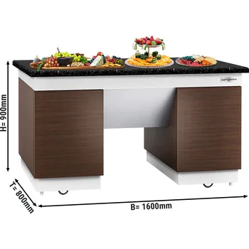 Kuchyňská skříňka G.Gastro Neutrální prvek - 1,6 x 0,8 m