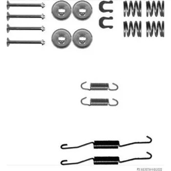 Brzdová čelist Sada prislusenstvi, brzdove celisti HERTH+BUSS JAKOPARTS J3562008