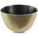 ArtFir Dekorativní miska EBRU | černá 25x15 cm