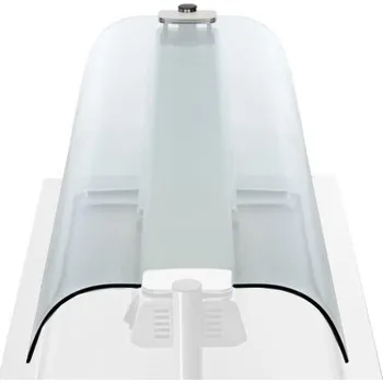 Lednice G.Gastro Oboustranná skleněná ochrana proti kýchání pro vestavěné pulty - 1,8 m