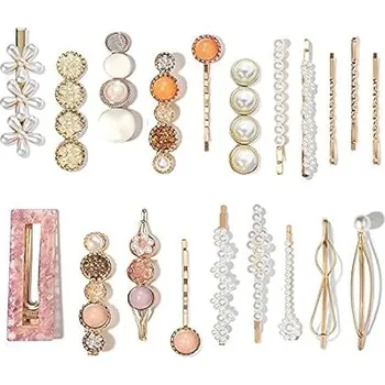 20 perlových spon do vlasů