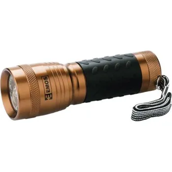 Outdoorové vybavení LED svítilna kovová, 14x LED, na 3x AAA