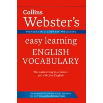 Učebnice Collins Webster's Easy Learning English Vocabulary (EN)