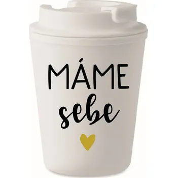 Termohrnek MÁME SEBE - bílý termohrnek 300 ml