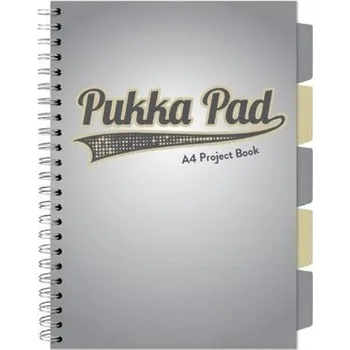 Set školních potřeb Project Book Grey A4/100 kratka szary (3szt)