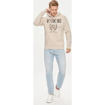 Pánská mikina Jack & Jones Mikina Bradley 12264398 Šedá Relaxed Fit M