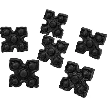 Karnevalový kostým Výprodej Kovaný ozdobný hřebík Čtyřlist, 40 mm (sada 6 ks) - Outlet