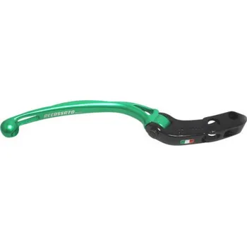 Brake lever ACCOSSATO aluminium, master cylinder zelená LV005G-21-L-RST