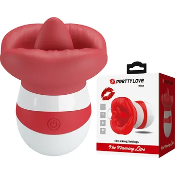 Pretty Love Mina The Flaming Lips Licking Stimulator Red