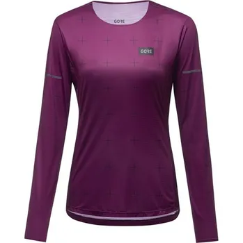Dámské běžecké tričko GORE Contest Long Sleeve Tee Womens process purple - 38