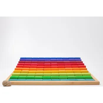 Dřevěná hračka Grimm's - Počítací bloky - velké schody