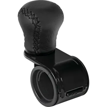 Madlo na volant koule REVOLVE kůže/černá nit s ložiskem 20-40mm LAMPA Italy